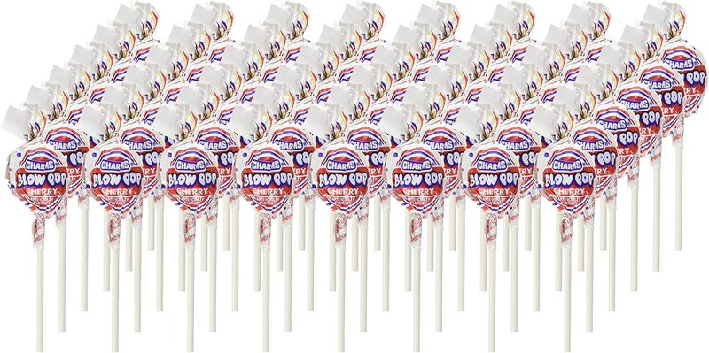 Charms Blow Pops Cherry Lollipops - 48 Count - Image 5